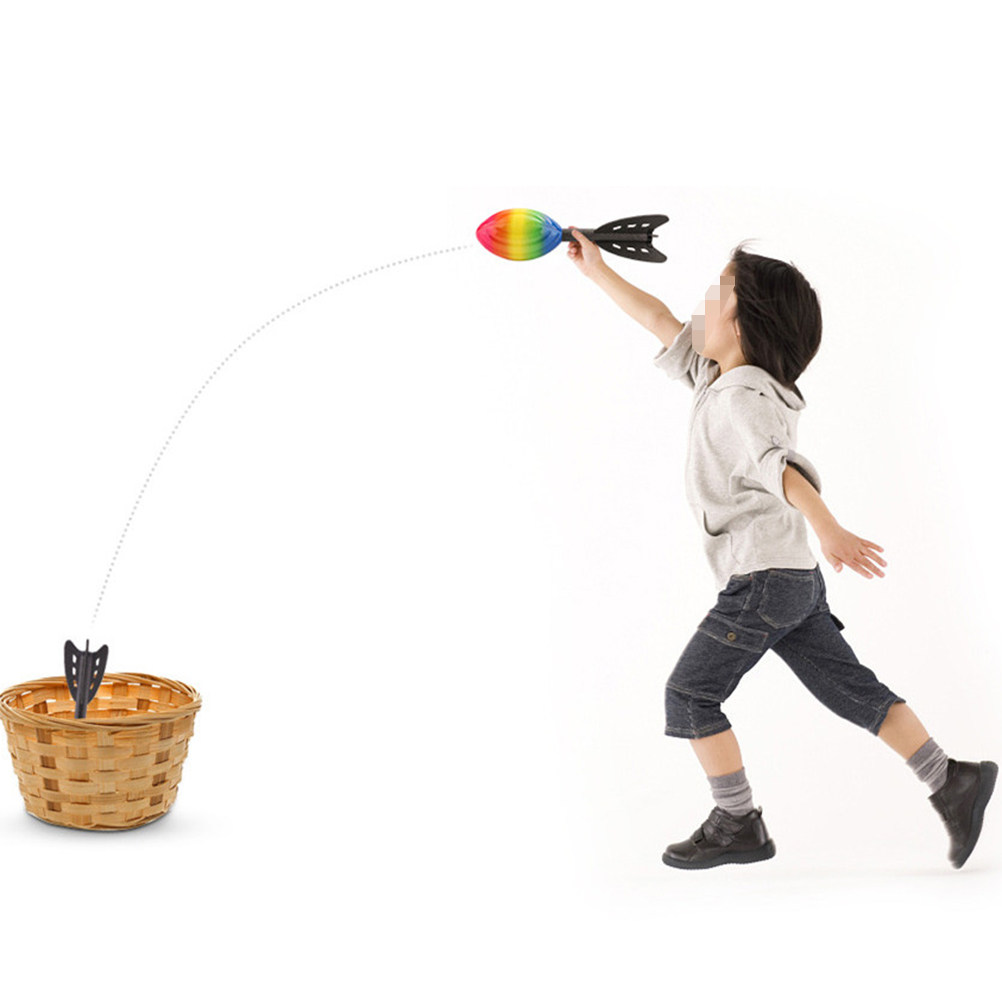 Kids Outdoor Jumping - Creative Jump Launcher Elastic Flying Bullet