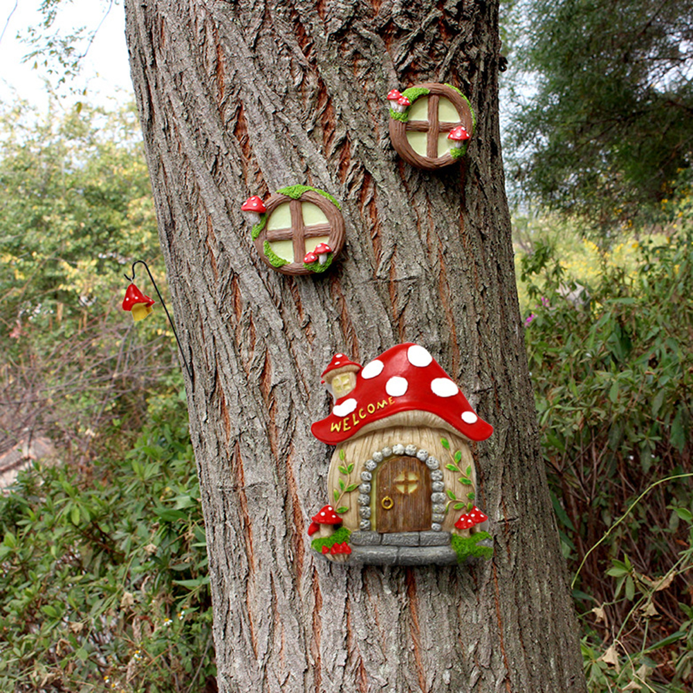 Kids Outdoor Fairy Garden - Glow in The Dark Yard Art