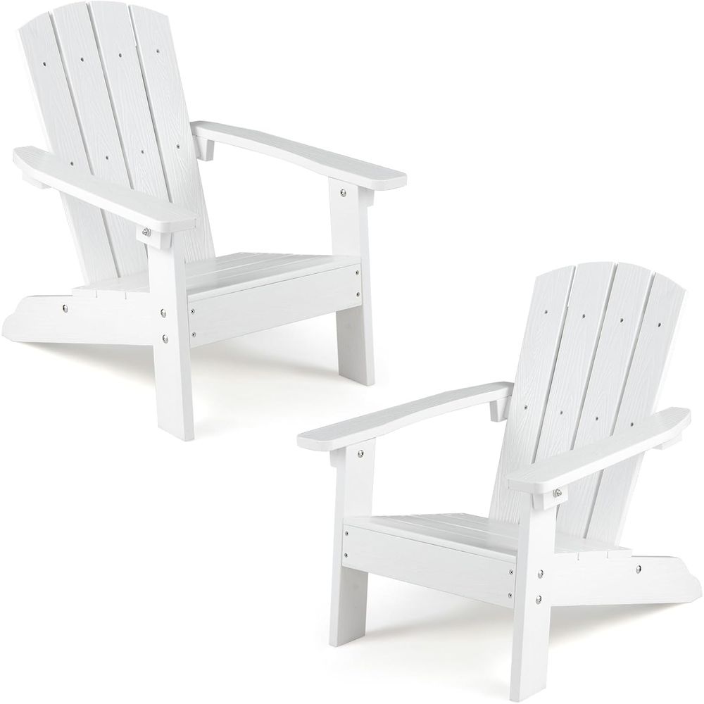 Kids Outdoor Adirondack Chair - Kids Adirondack Chair, All-Weather HIPS Children's