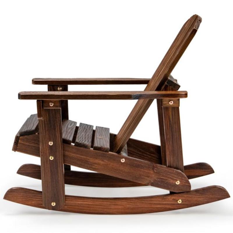 Kids Outdoor Adirondack Chair - Outdoor Wooden Kid Adirondack Rocking Chair