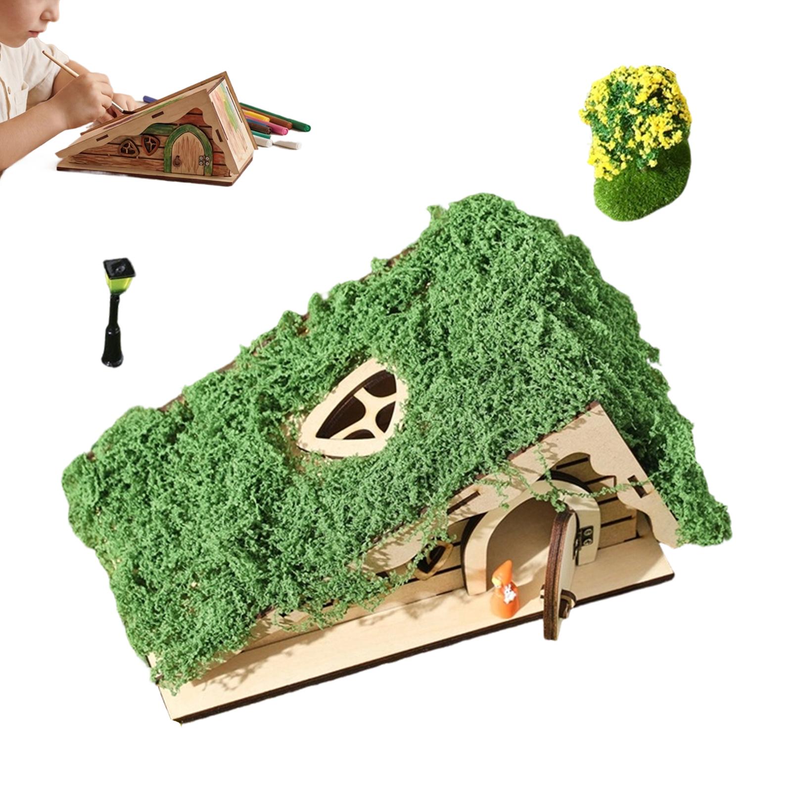 Kids Outdoor Fairy Garden - Fairy Garden Houses Craft Set Bookshelf
