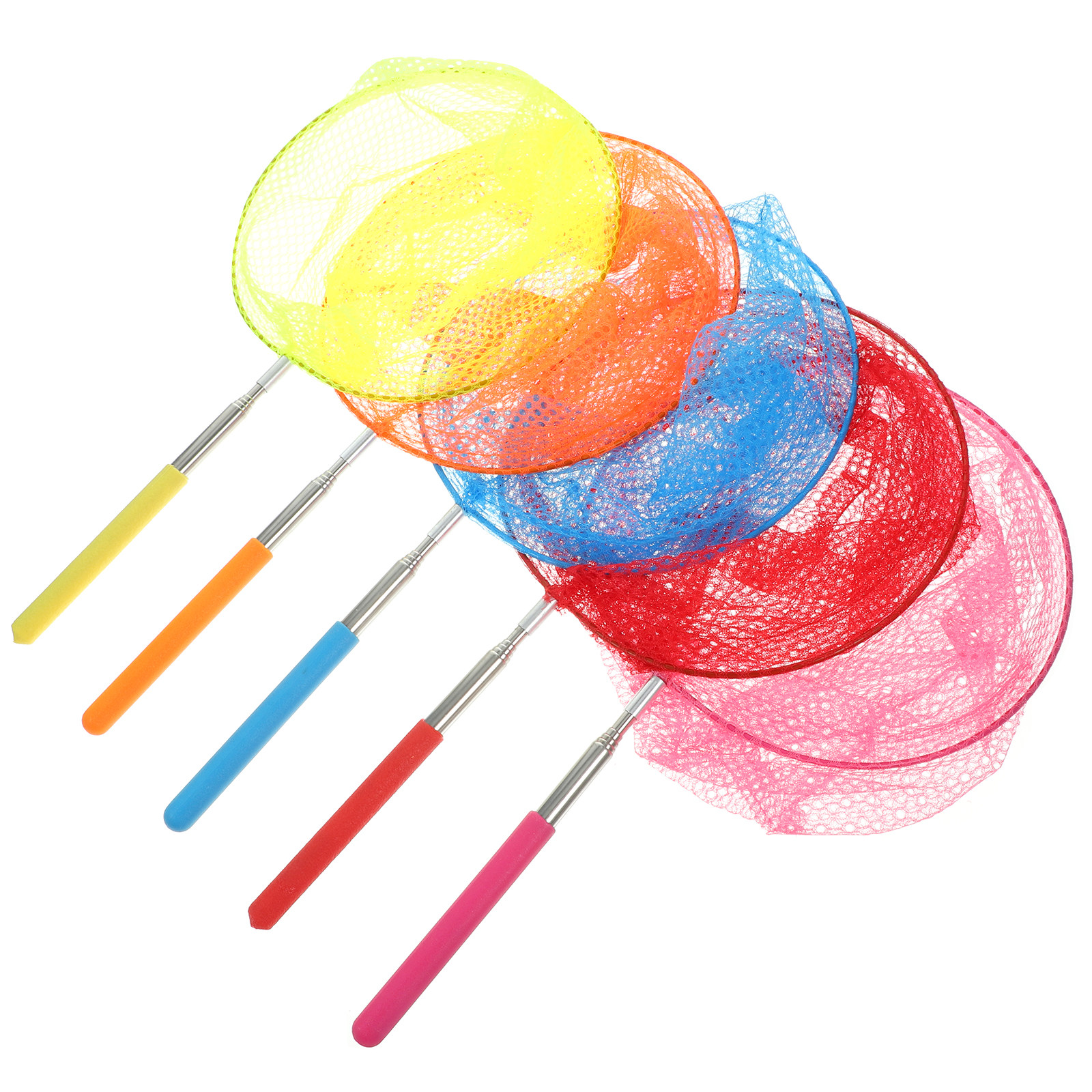 Kids Outdoor Net - 5Pcs Stainless Steel Telescopic Butterfly Net