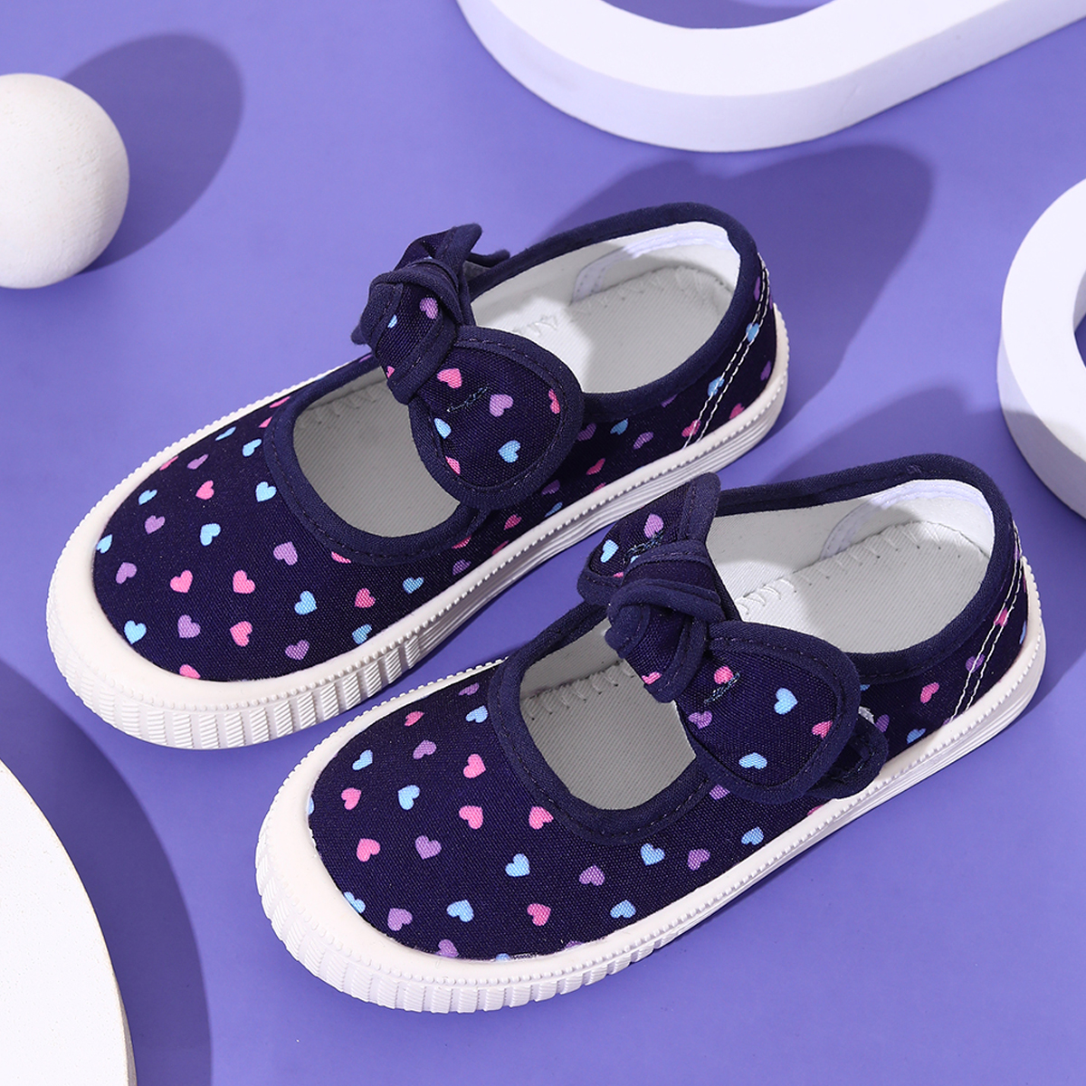 Kids Outdoor Net - Girls' Canvas Shoes, Casual Sneakers with