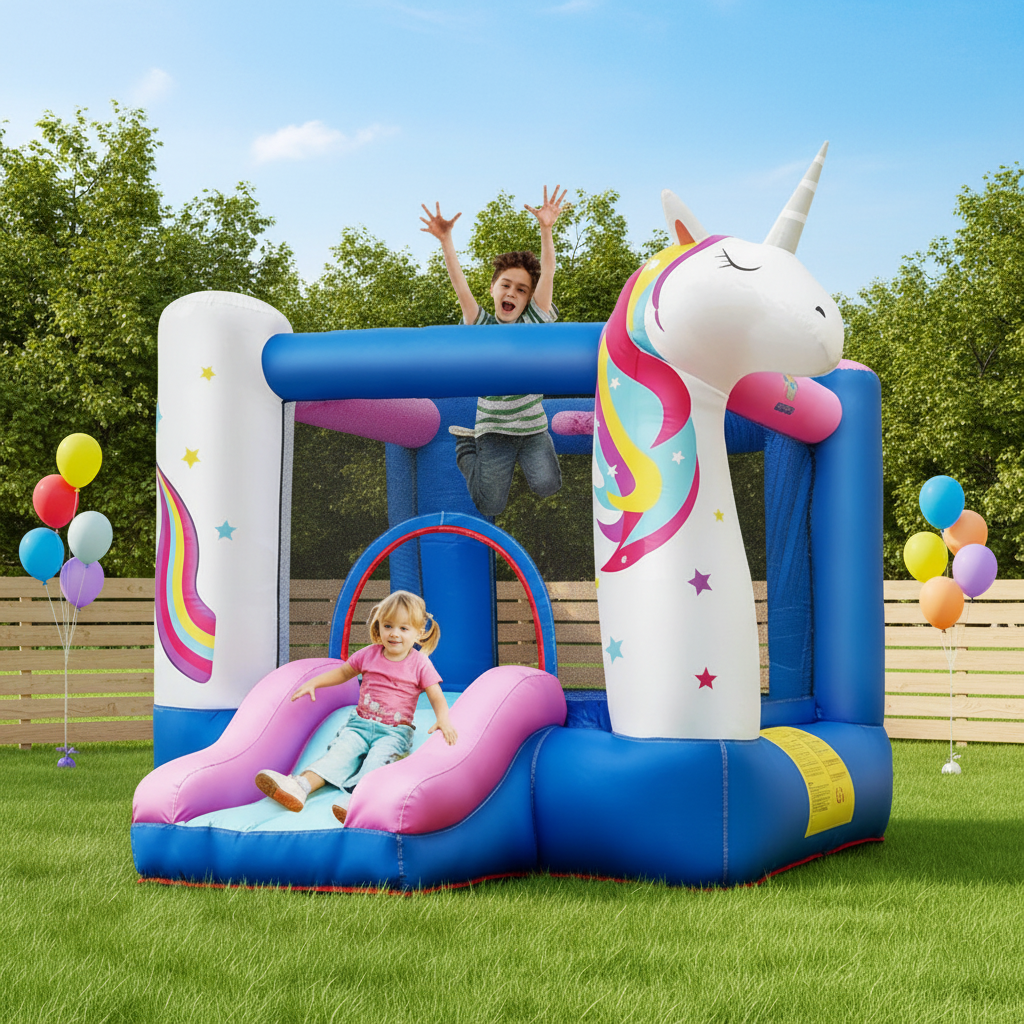 Outdoor Children'S Park - Children Inflatable Castle Outdoor Large Trampoline
