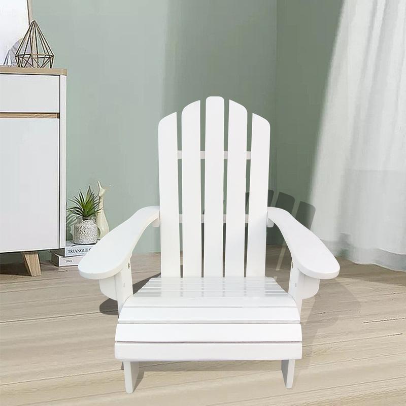 Kids Outdoor Adirondack Chair - Outdoor Indoor Wooden Kids Adirondack Chair