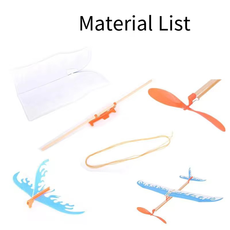 DIY Rubber Band Airplanes Powe - مراجعة Kids Outdoor Park وسعره