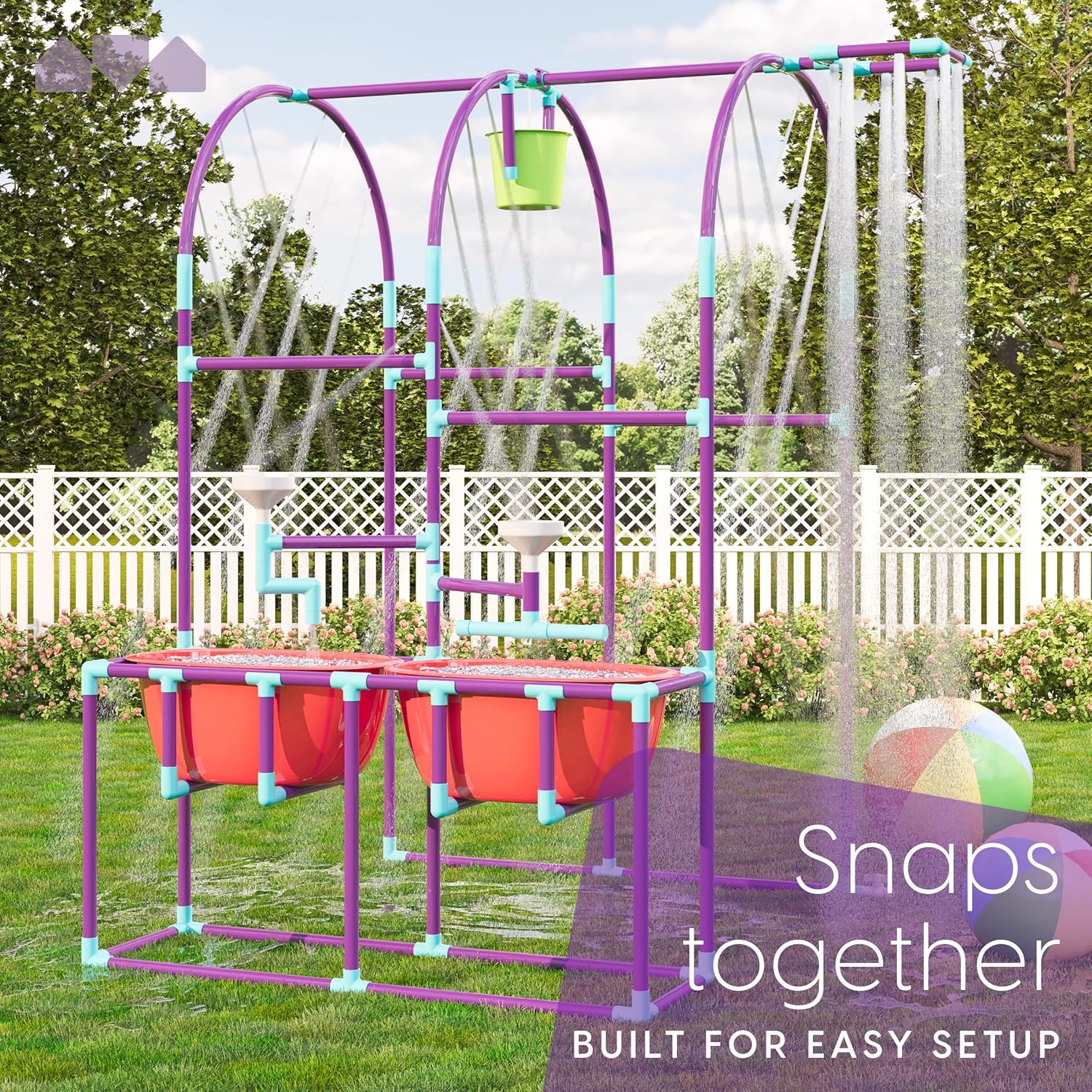 Kids Water Sprinkler Toy Water - مراجعة Kids Outdoor Water Table وسعره