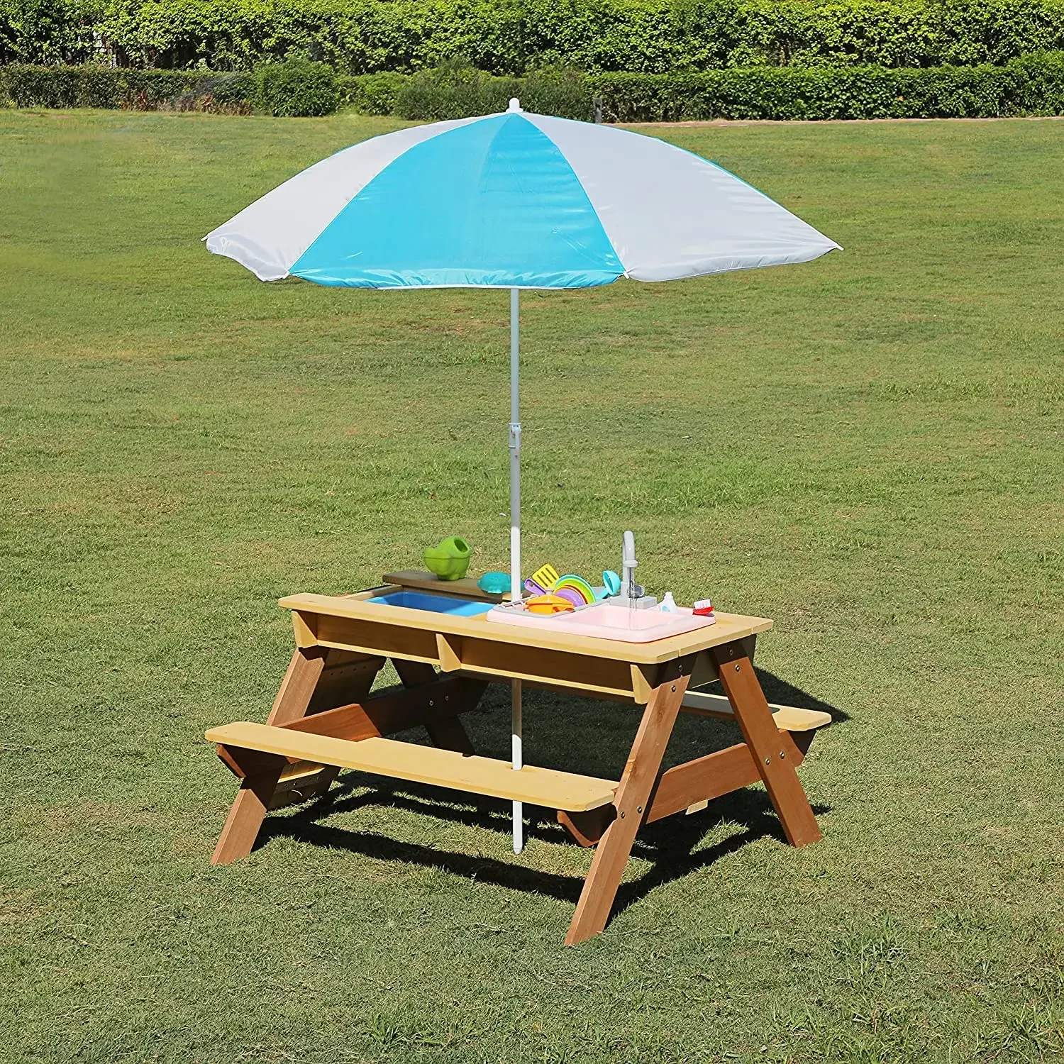 #Kids Picnic Table Outdoor Pat - مراجعة Kids Outdoor Dining Table وسعره