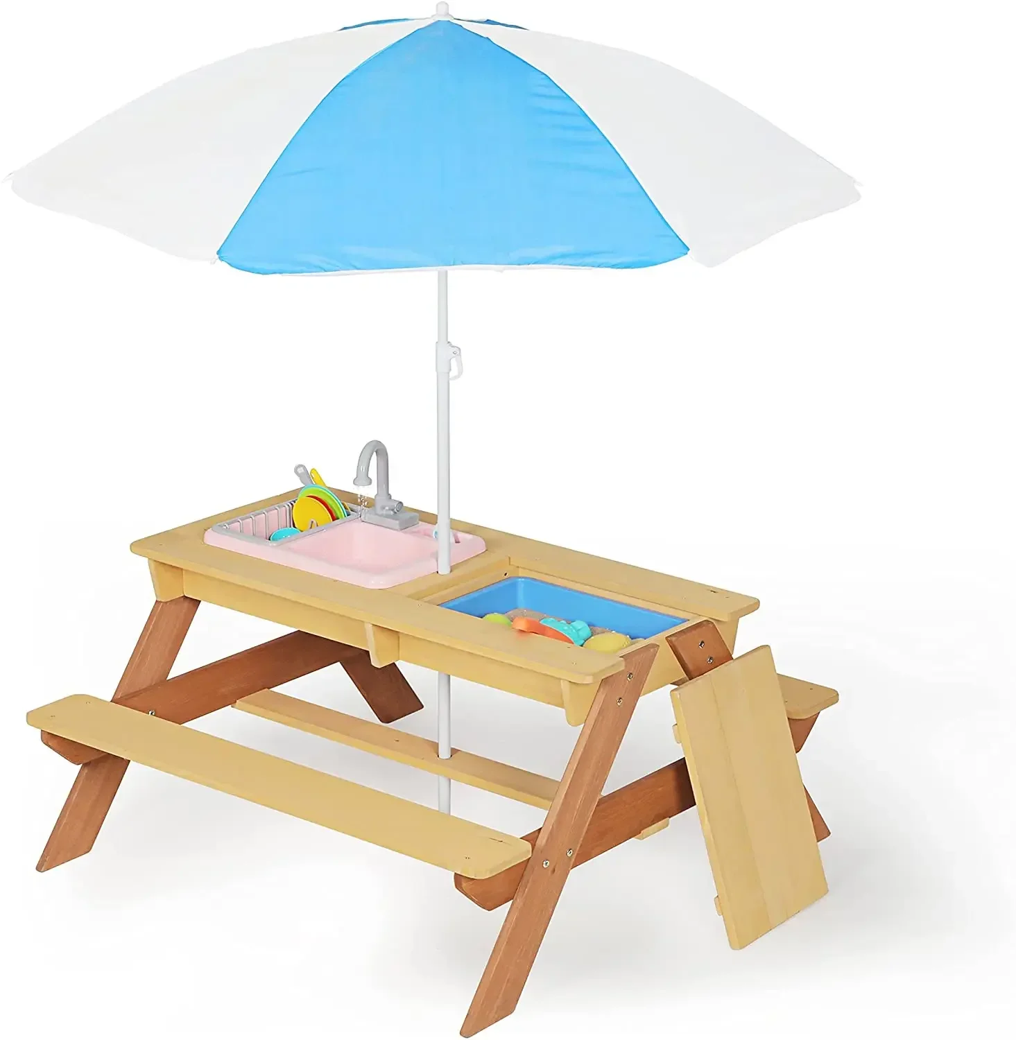 #Kids Picnic Table Outdoor Pat - مراجعة Kids Outdoor Dining Table وسعره