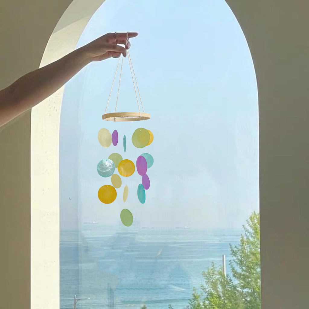 Seashell Wind Chimes Outdoor I - مراجعة Kids Outdoor Fairy Garden وسعره