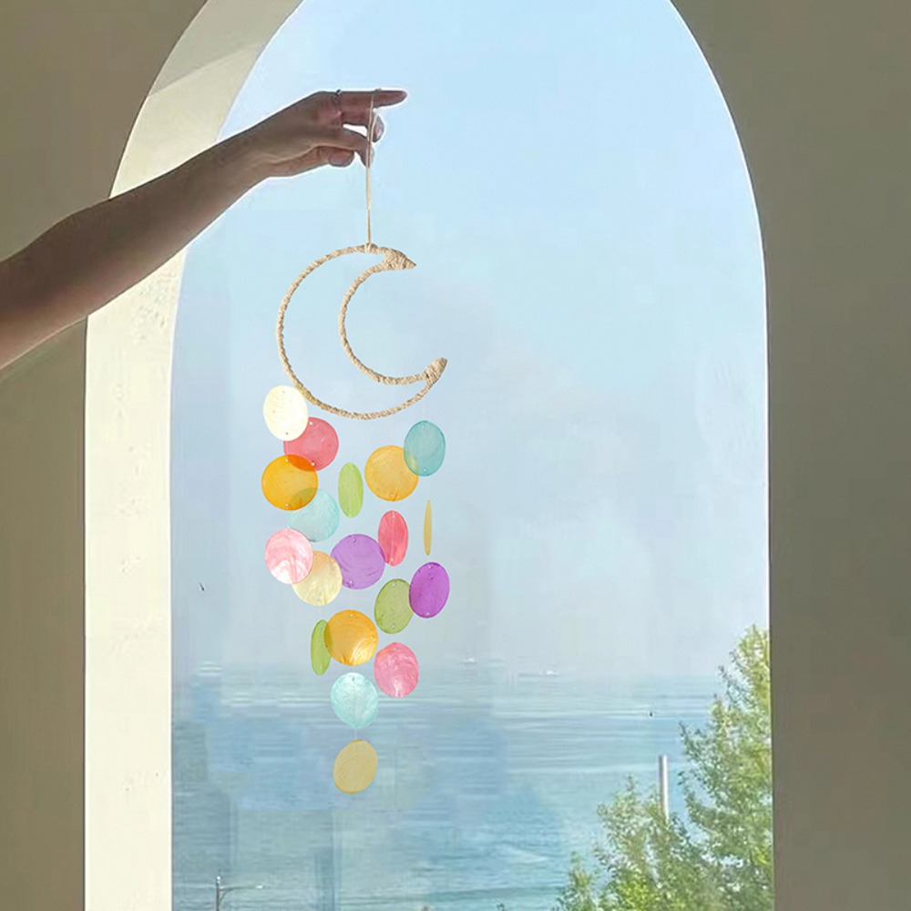Seashell Wind Chimes Outdoor I - مراجعة Kids Outdoor Fairy Garden وسعره