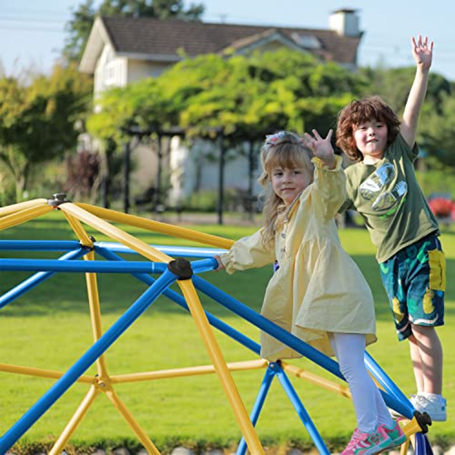 Outdoor Geometric Dome Climber - مراجعة Kids Outdoor Climbing Frame وسعره