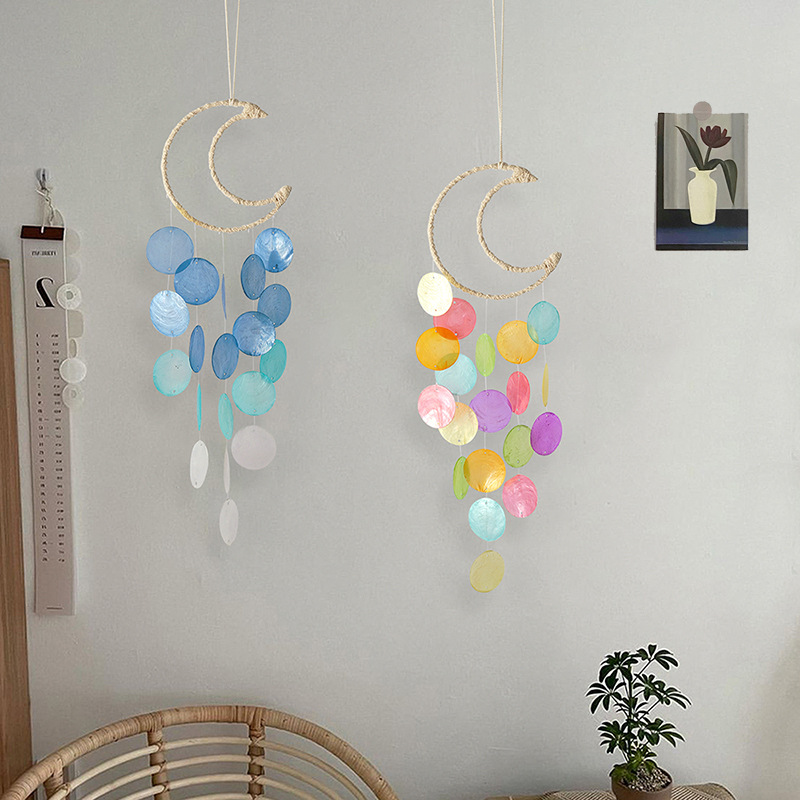 Seashell Wind Chimes Outdoor I - مراجعة Kids Outdoor Fairy Garden وسعره