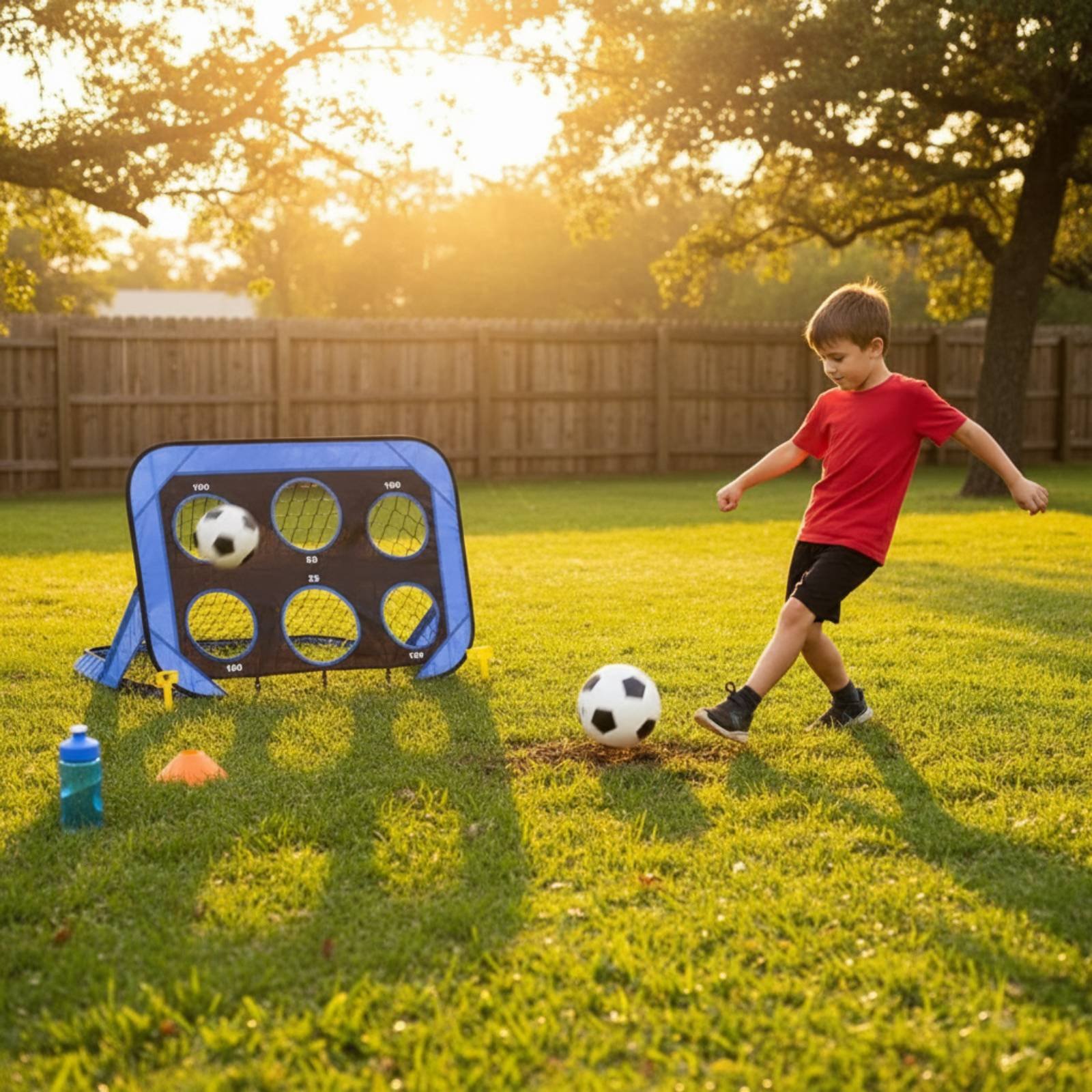 All-in-One Sport Net Set Indoo - مراجعة Kids Outdoor Net وسعره