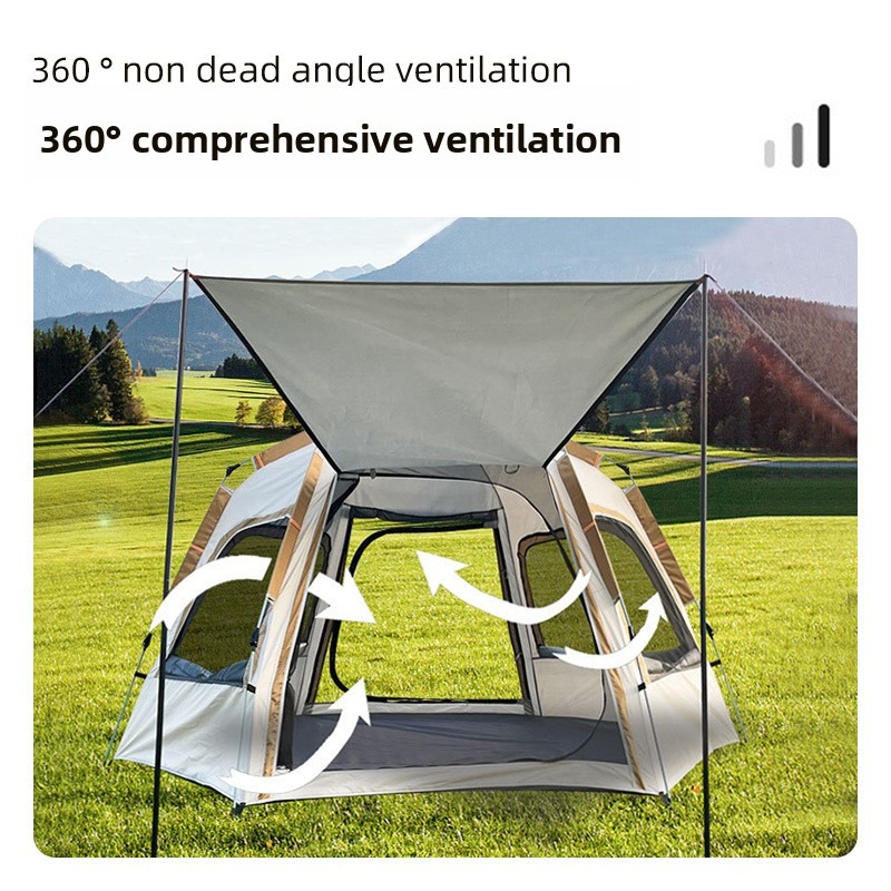 Portable Hexagon Pop Up Tent O - مراجعة Outdoor Children'S Park وسعره