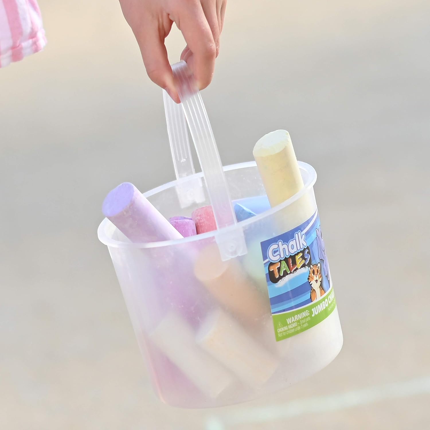 Sidewalk Chalk Set for Kids wi - مراجعة Kids Outdoor Chalkboard وسعره