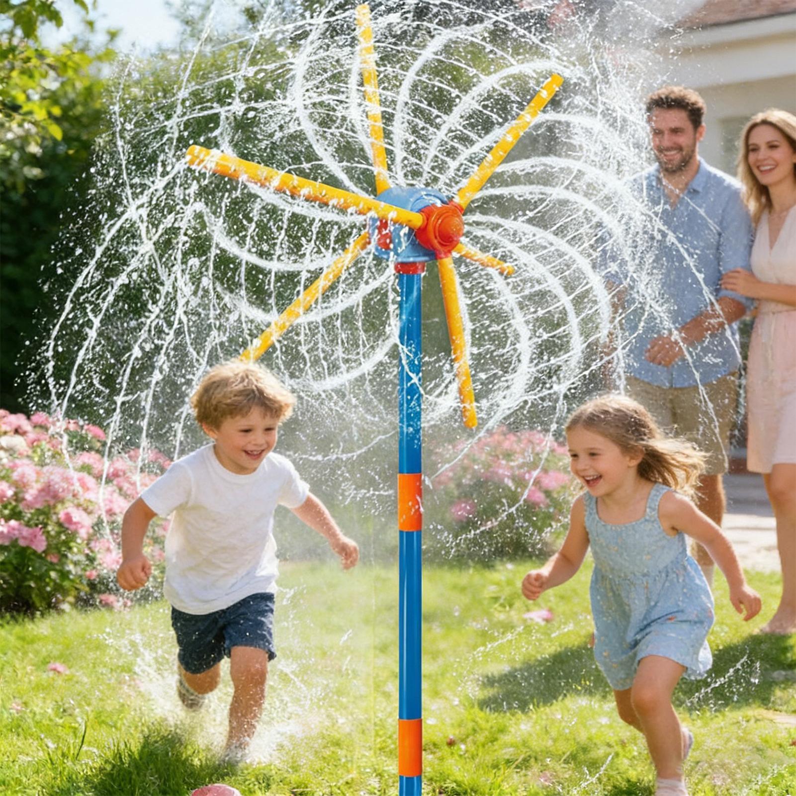 Kids Sprinkler Windmill Fun Sp - مراجعة Kids Outdoor Garden Set وسعره