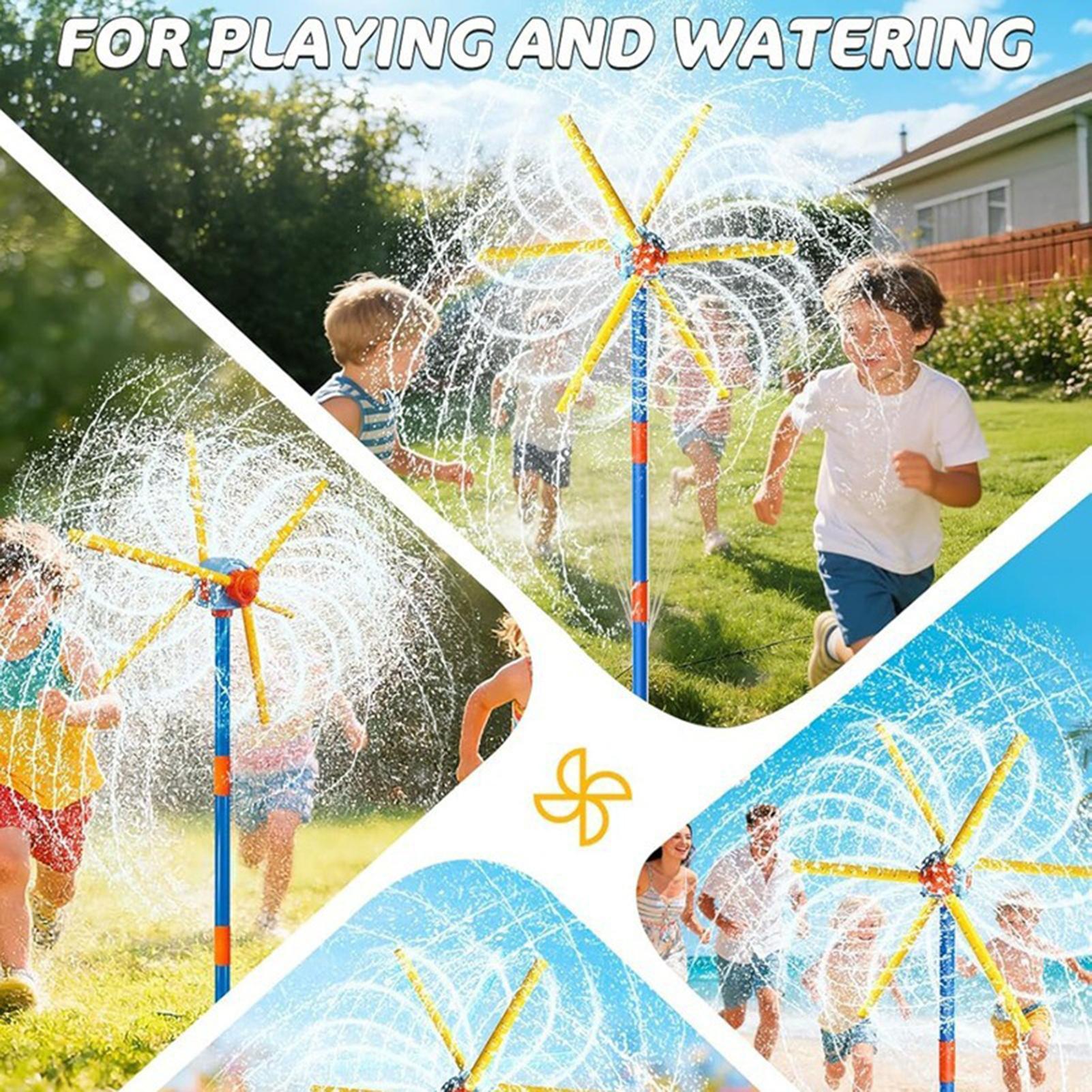 Kids Sprinkler Windmill Fun Sp - مراجعة Kids Outdoor Garden Set وسعره