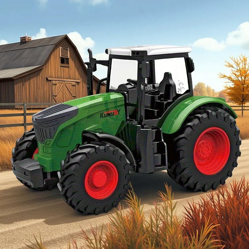 1:24 Inertial Farm Tractor wit - مراجعة Kids Outdoor Park وسعره