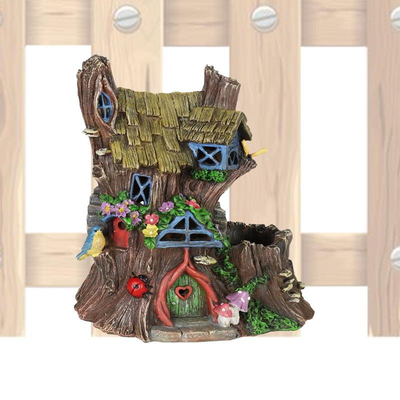 Tree Faces Decor Outdoor Mini  - مراجعة Kids Outdoor Fairy Garden وسعره
