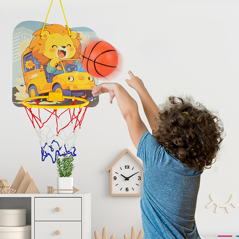 [SH]1PC Kids Adjustable Basket - مراجعة Outdoor Games For Kids وسعره