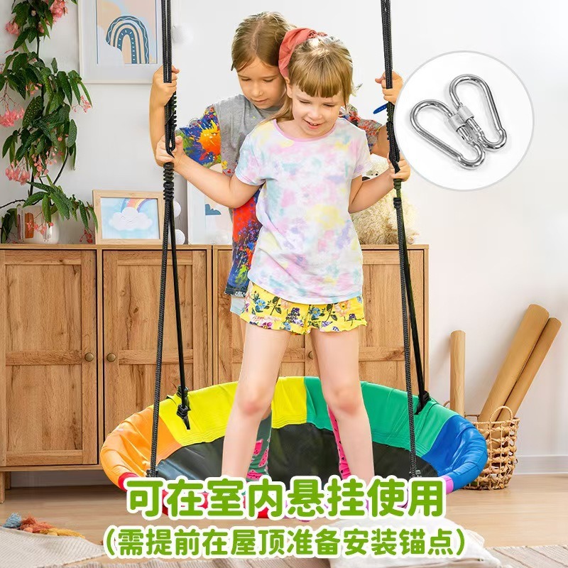 Home Kids Adult Outdoor Sports - مراجعة Kids Outdoor Nest Swing وسعره