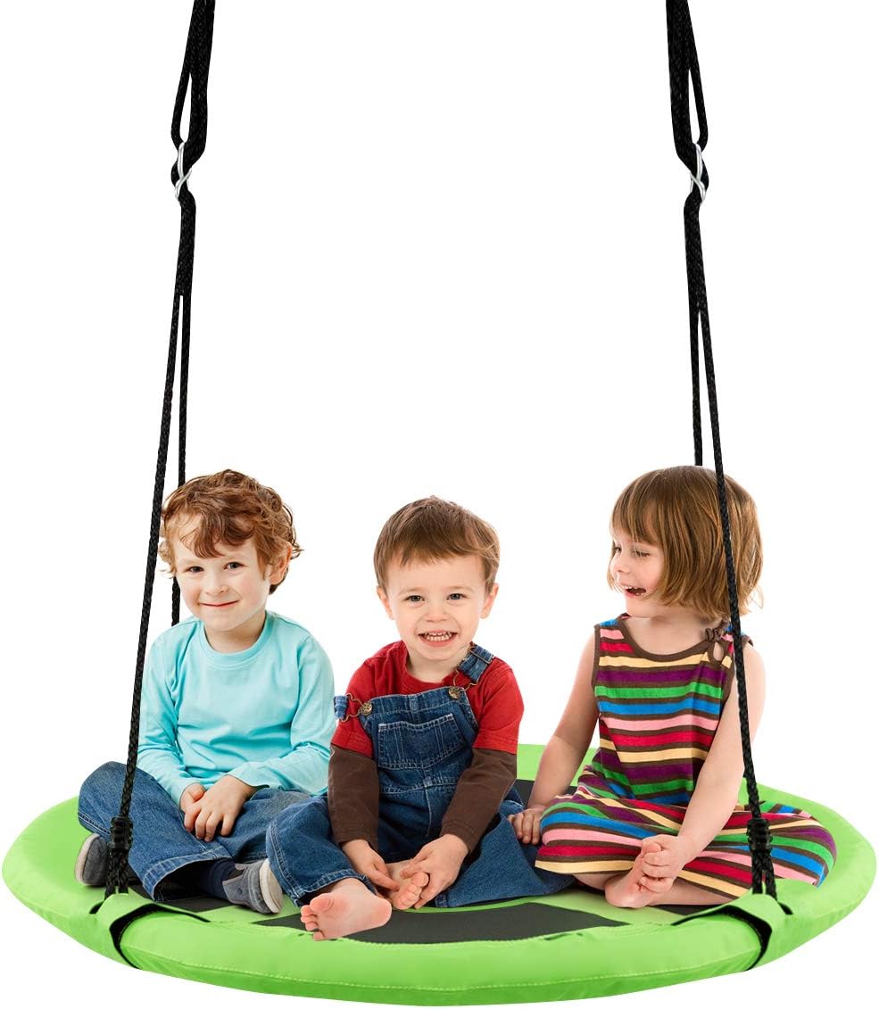 2 in 1 Kids Detachable Hanging - مراجعة Kids Outdoor Nest Swing وسعره