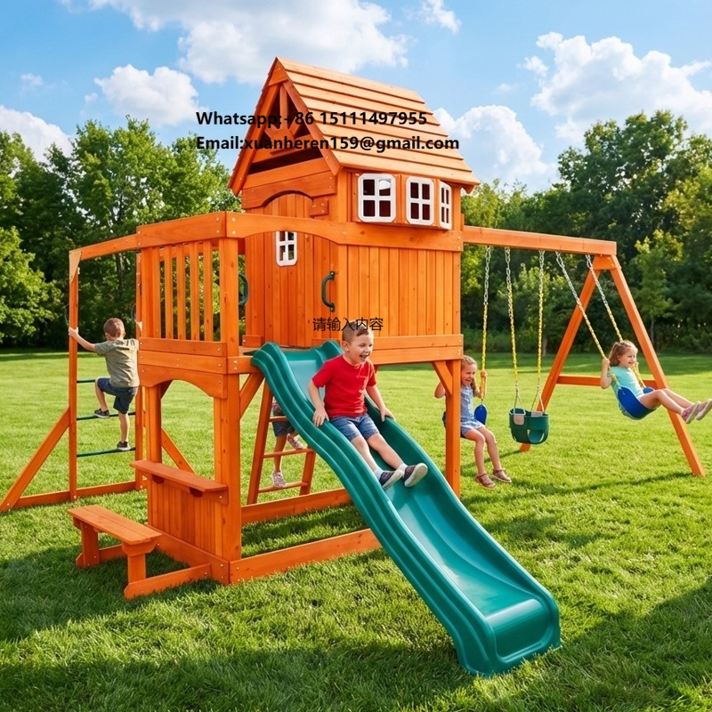 Large Outdoor Amusement Equipm - مراجعة Kids Outdoor Garden Set وسعره