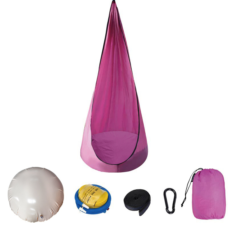 Child's Rope Hanging Seat Nest - مراجعة Kids Outdoor Nest Swing وسعره