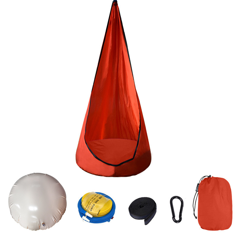 Child's Rope Hanging Seat Nest - مراجعة Kids Outdoor Nest Swing وسعره