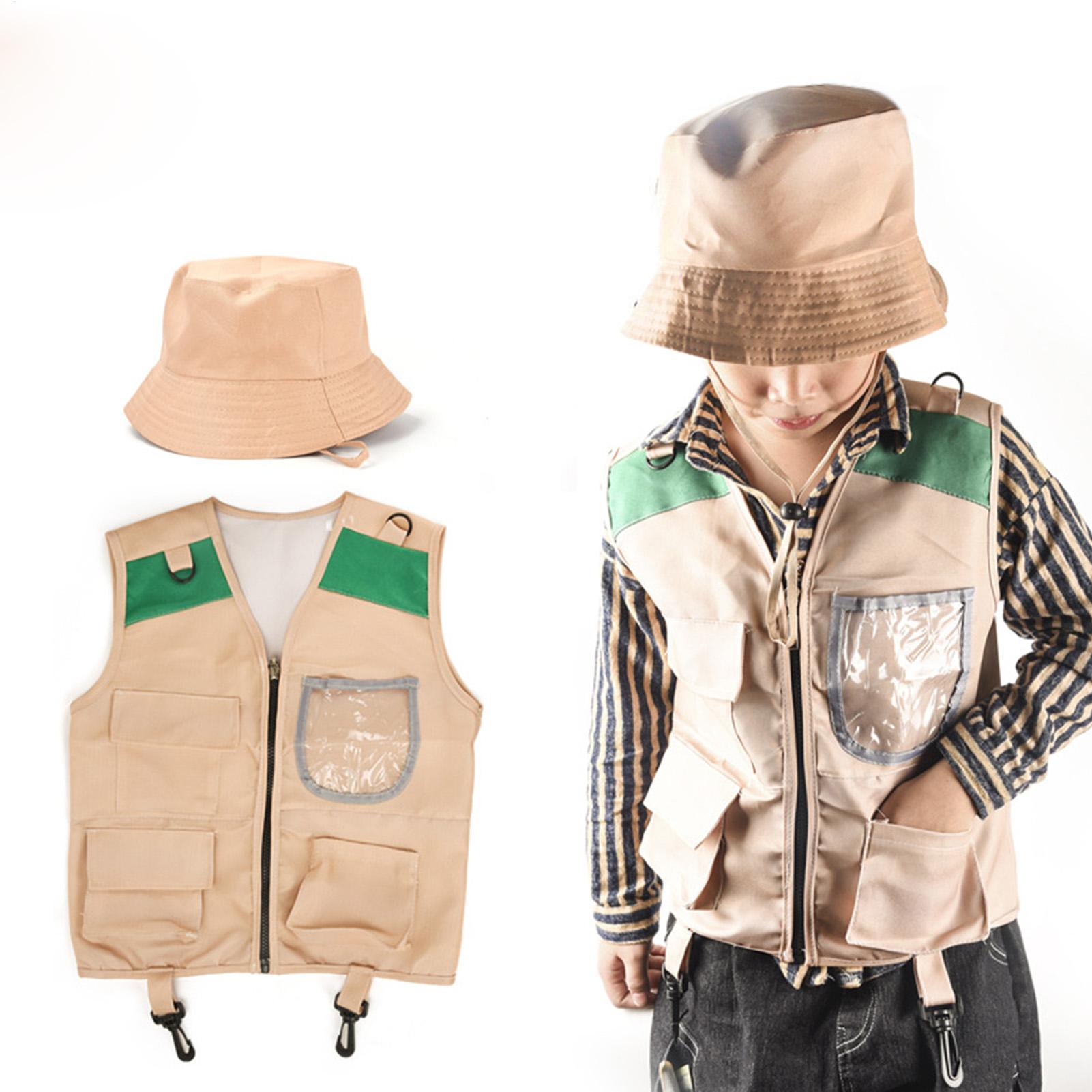 Kids Explorer hat and vest Cos - مراجعة Kids Outdoor Umbrella وسعره