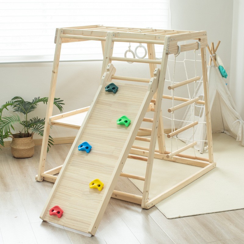 Jungle Gym Kids Outdoor Solid  - مراجعة Kids Outdoor Climbing Frame وسعره