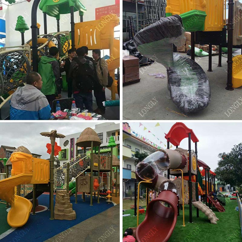 Castle Style Kids Slide for Ou - مراجعة Kids Outdoor Park وسعره