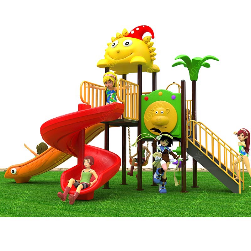 Commercial Plastic Slide 450x2 - مراجعة Kids Outdoor Park وسعره