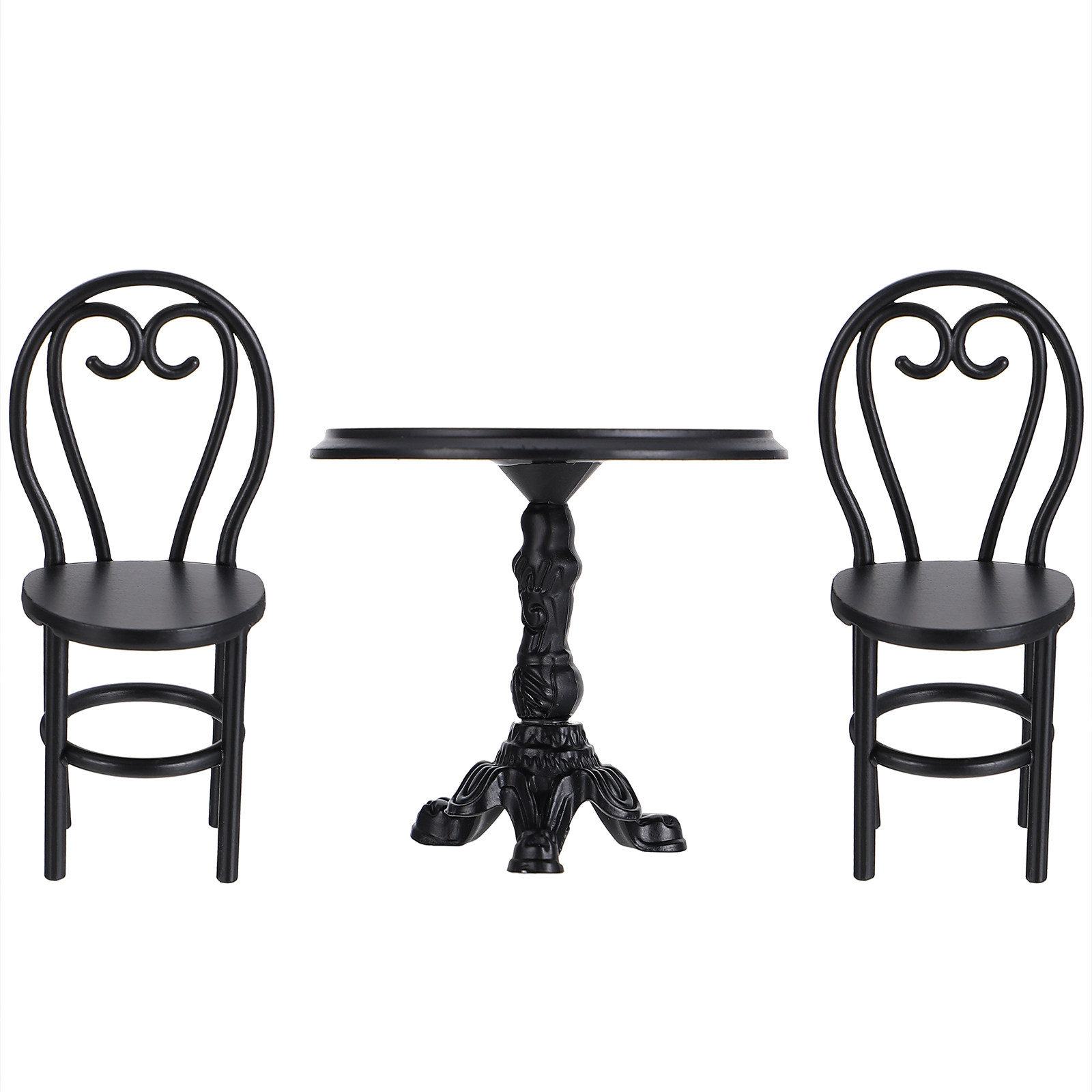 3Pcs Miniature Table Chair Set - مراجعة Kids Outdoor Fairy Garden وسعره