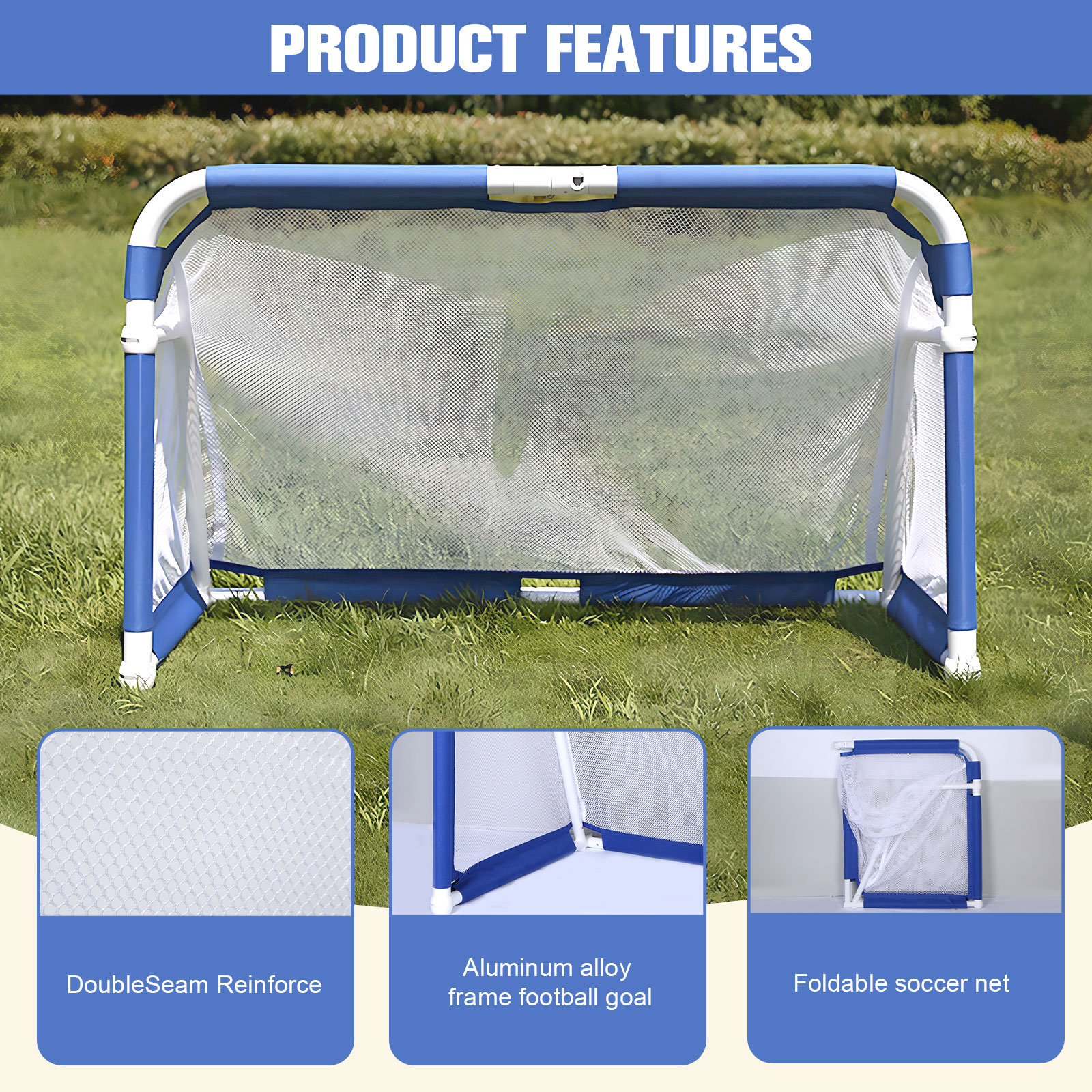 Portable Soccer Goal Easy-to-S - مراجعة Kids Outdoor Net وسعره