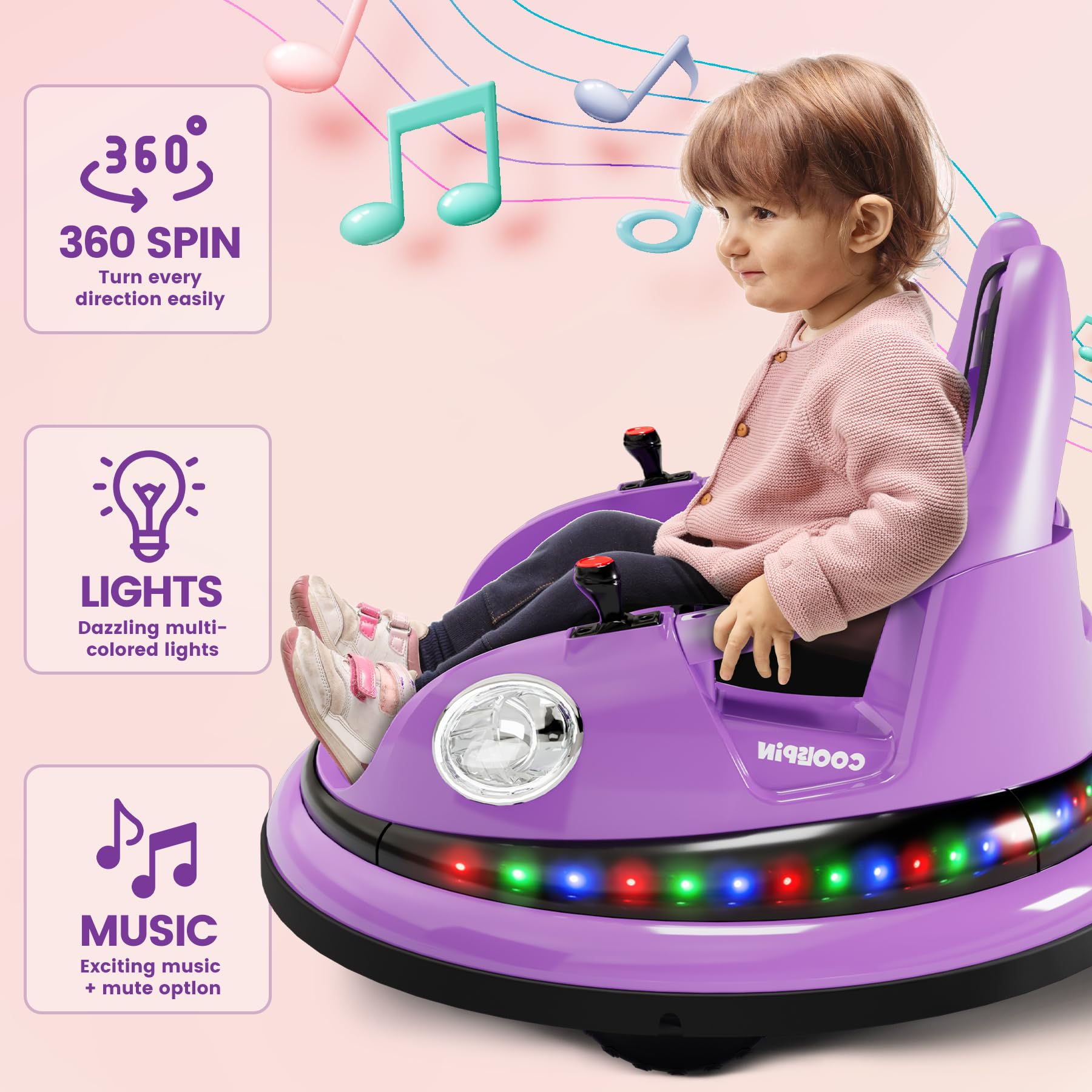 12V Kids Electric Bumper Car B - مراجعة Kids Outdoor Ride On وسعره