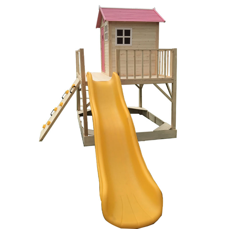 Kids log , large play house, t - مراجعة Kids Outdoor Treehouse وسعره