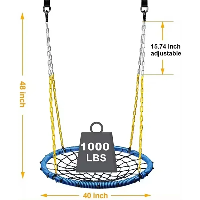 Durable and reliable Outdoor T - مراجعة Kids Outdoor Nest Swing وسعره