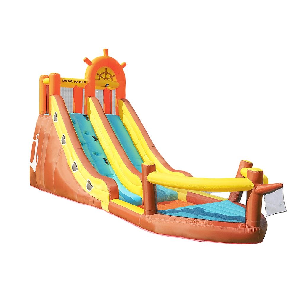 Doctor Dolphin Pirate Ship Out - مراجعة Kids Outdoor Jumping وسعره