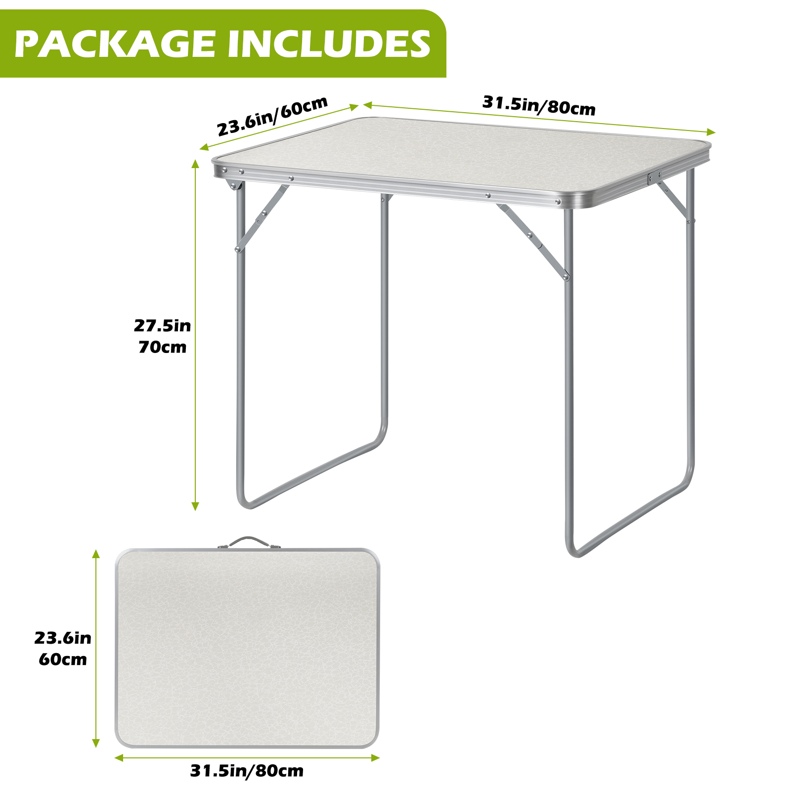 Portable Folding Outdoor Table - مراجعة Kids Outdoor Dining Table وسعره