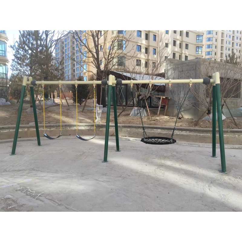 Hot Sale Outdoor Swing Equipme - مراجعة Kids Outdoor Park وسعره