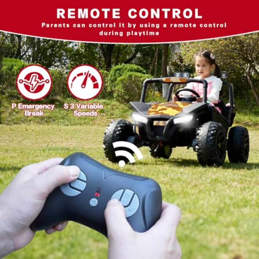 Outdoor race truck ride-on toy - مراجعة Kids Outdoor Ride On وسعره