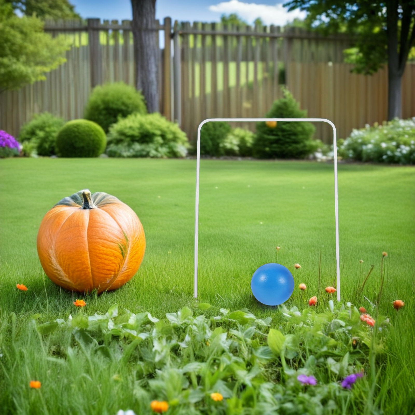 1Set Croquet Game Kit Kids Woo - مراجعة Kids Outdoor Garden Set وسعره