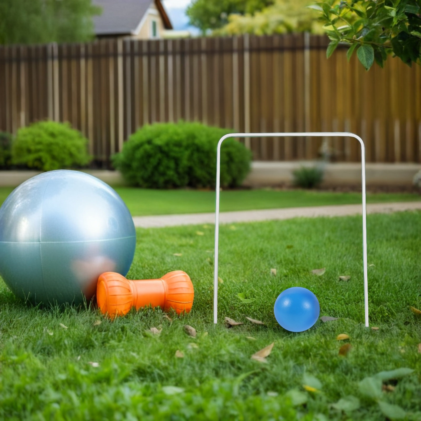 1Set Croquet Game Kit Kids Woo - مراجعة Kids Outdoor Garden Set وسعره