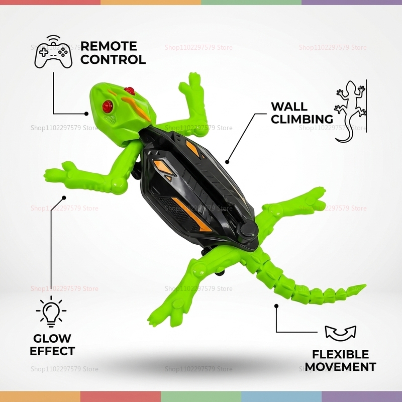 Smart Wall Climbing Lizard Toy - مراجعة Kids Outdoor Climbing Wall وسعره
