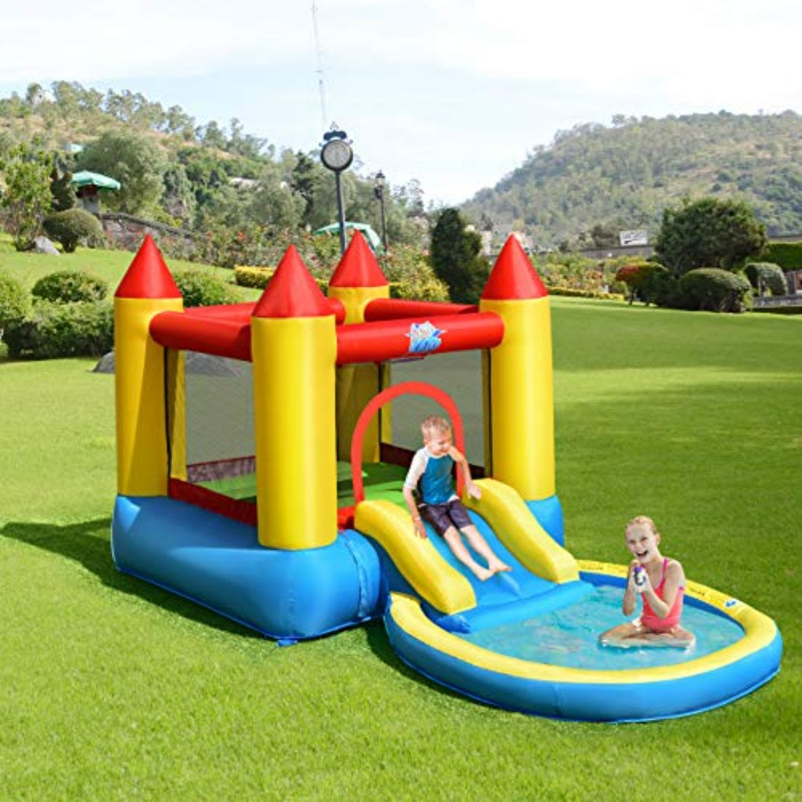 Outdoor backyard inflatable bo - مراجعة Kids Outdoor Jumping وسعره