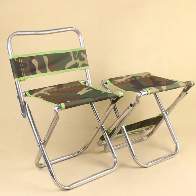 Camouflage Folding Stool with  - مراجعة Kids Outdoor Folding Chair وسعره