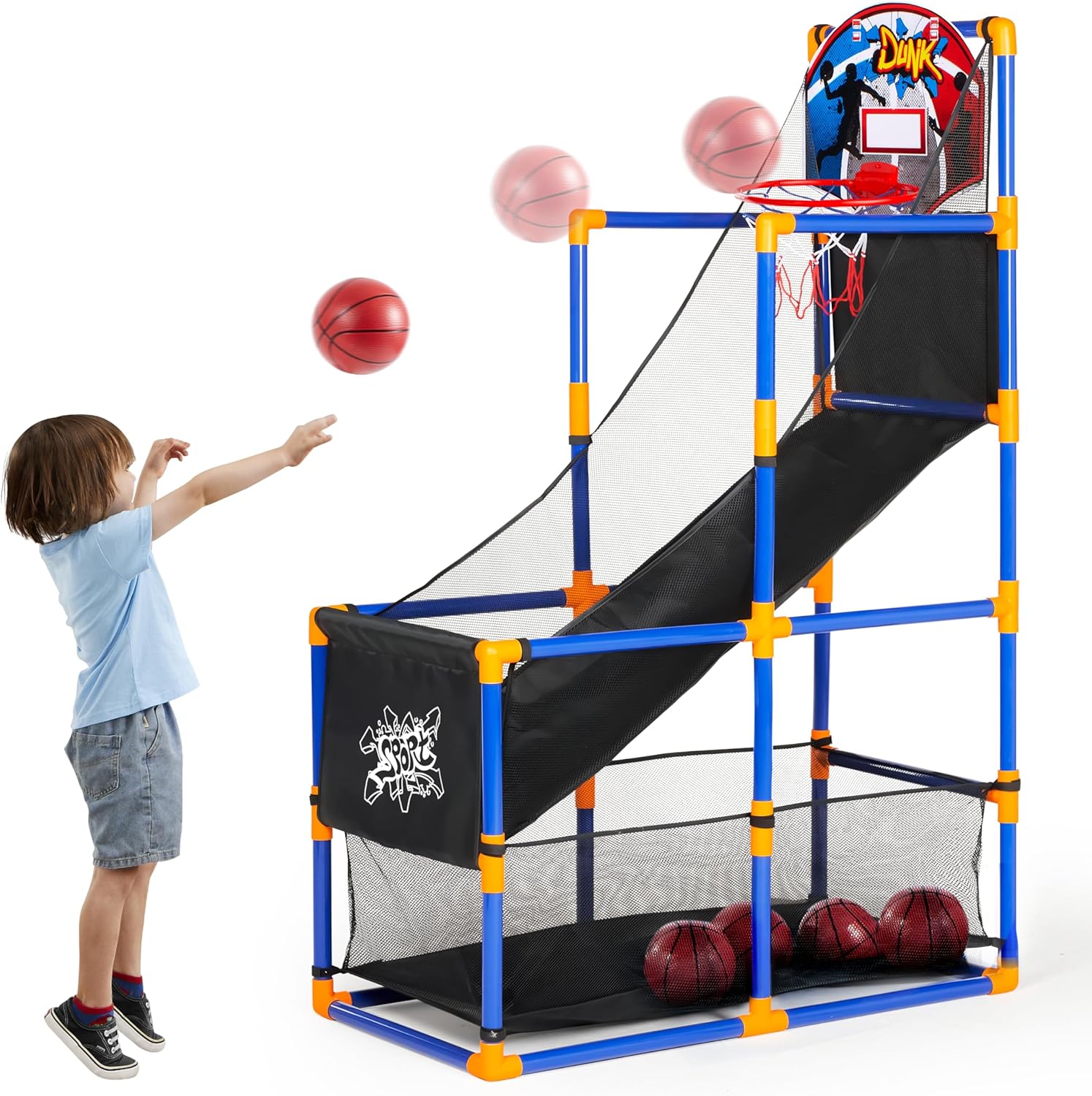 Arcade Basketball Game Set wit - مراجعة Outdoor Games For Kids وسعره