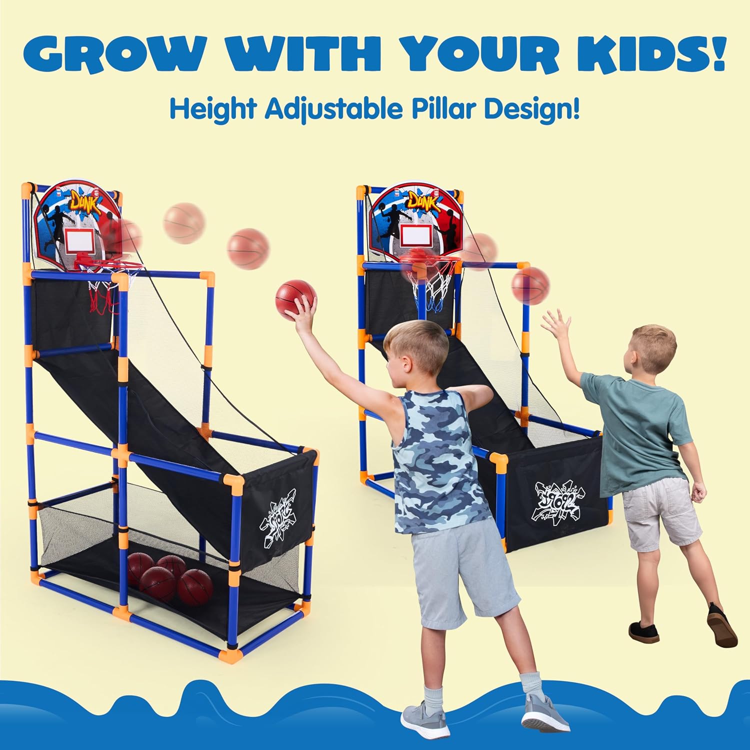 Arcade Basketball Game Set wit - مراجعة Outdoor Games For Kids وسعره